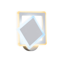 Настенный светодиодный светильник FA565 WH/S белый/песок LED 3000K/6400K 