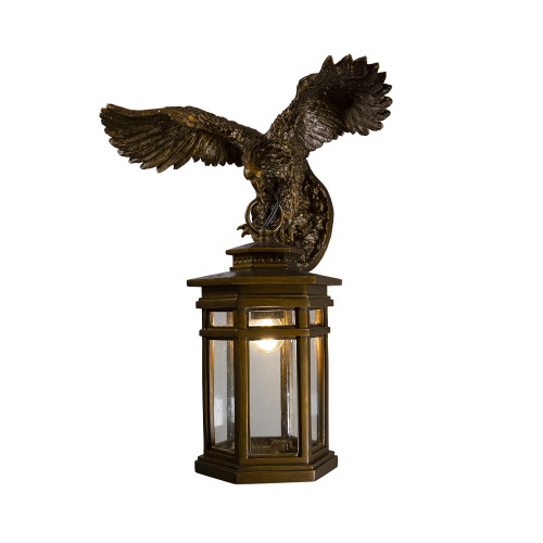 1458-1W, уличный светильник, D220xW430xH520, 1xE27x60W, IP44, excluded