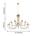 Подвесная люстра F-Promo 2591-20P Plini