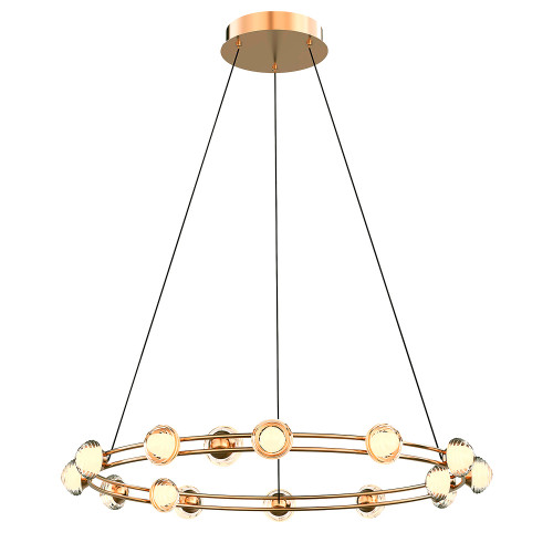 4382-15P, подвесная люстра, D750xH1880, 15xLEDx3.6W, 3850LM, 4000K, CRI>90, included