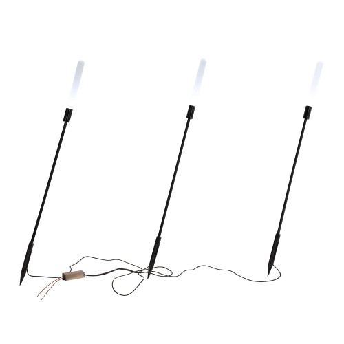 4048-3T, уличный светильник, D25xH860, 3xLEDx2W, 210LM, 3000K, IP55, included