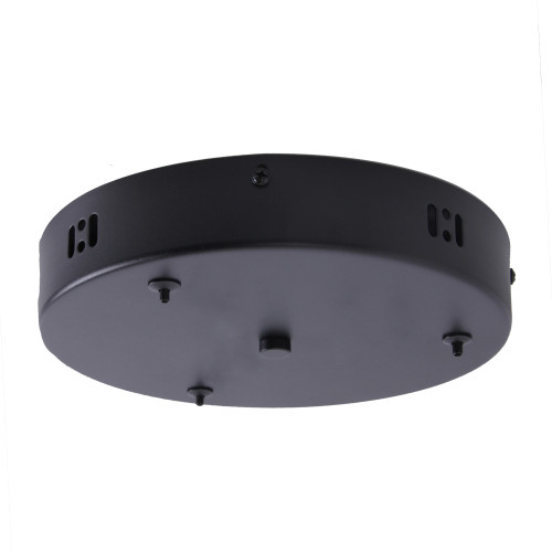 4591-220-3BL, потолочная чаша, D220xH40, цвет черный