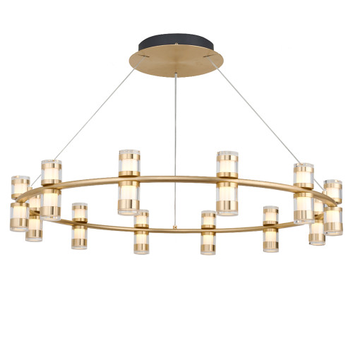 4323-12P, подвесная люстра, D800xH170/1800, 12xLEDx3W, 2880LM, 4000K, included