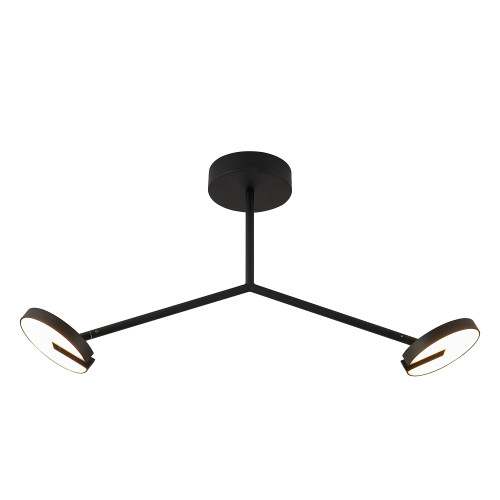 4401-2C, потолочная люстра, L775xW160xH360, 2xLEDx12W, 2100LM, 3000K, IP20, included