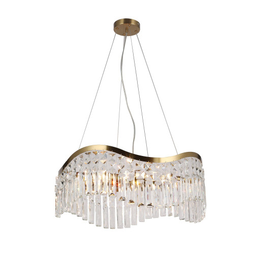 4135-8P, подвесная люстра, D600xH215/1200, 8xE14x60W, excluded