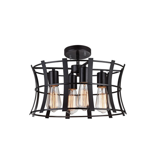 1521-4PC, люстра 2в1, D400xH230/675, 4xE27x40W, excluded