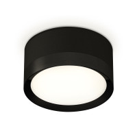 Накладной точечный светильник XS8102002 SBK/PBK черный песок/черный полированный GX53 (C8102, N8113)