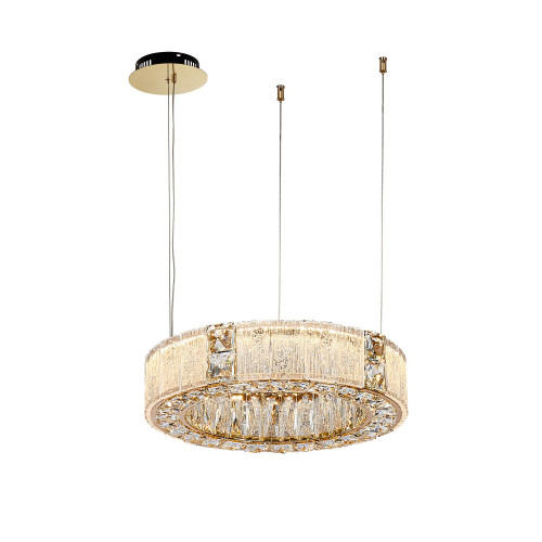 4204-4P, подвесная люстра, D400xH120/1500, LEDx40W, 4000LM, 3000K, included