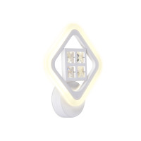 Настенный светодиодный светильник FA284 WH белый 15W 