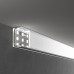 Накладной алюминиевый профиль для трехрядной LED ленты (под ленту до 18,5mm) LL-2-ALP018 
