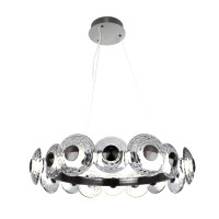 4643-16P, подвесная люстра, D700xH295/1590, LEDx72W, 8217LM, 4000K, included