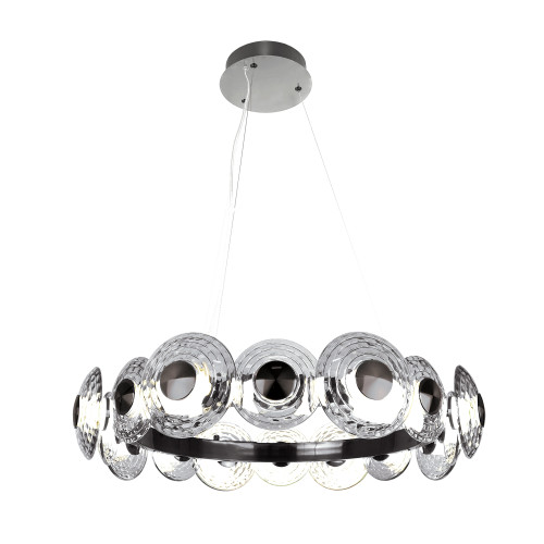 4643-16P, подвесная люстра, D700xH295/1590, LEDx72W, 8217LM, 4000K, included