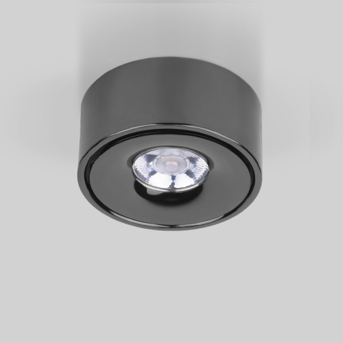 Накладной светодиодный светильник Glide 25100/LED 8W 4200K чёрный жемчуг