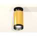 Накладной точечный светильник XS6327100 PYG/PBK золото желтое полированное/черный полированный MR16 GU5.3 (N6902, C6327, N6131)