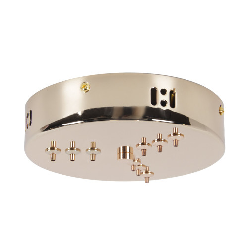 4591-220-9GD, потолочная чаша, D220xH40, цвет золотой