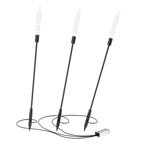 3118-3T, уличный светильник, D25xH860, 3xLEDx2W, 210LM, 3000K, IP55, included