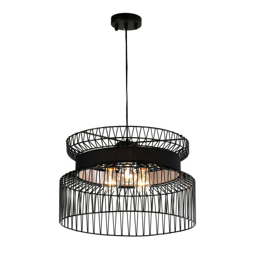 2363-2P, подвес, D450xH280/1280, 3xE27x40W, excluded