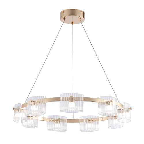 4248-9P, подвесная люстра, D620xH1300/1500, 9xLEDx5.5W, 1080LM, 4000K, included