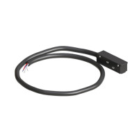 A740106N коннектор для ввода питания для шинопровода (трека) LINEA и OPTIMA 0,5м, черный