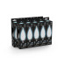 104201209 Лампа Gauss Filament Свеча на ветру 9W 610lm 4100К Е14 milky LED 1/10/50