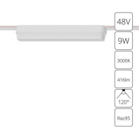 A1153PL-1WH СВЕТИЛЬНИК ПОТОЛОЧНЫЙ RAPID 48В 9Вт 416лм 3000К 90+ 120°