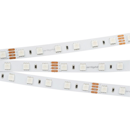 Светодиодная лента 24V RGB 14,4 W/m 5м Arlight 010367(2)