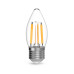 103802207 Лампа Gauss Filament Свеча 7W 580lm 4100К Е27 LED 1/10/50