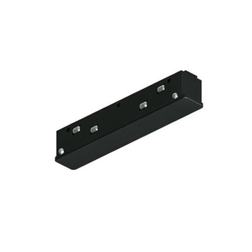 A740306N коннектор прямой токопроводящий для шинопровода (трека) LINEA и OPTIMA, черный