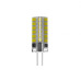 18015 Лампа Gauss Elementary G4 AC210-240V 5W 400lm 3000K силикон LED 1/20/200