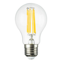933004 Лампа LED FILAMENT 220V A60 E27 8W=80W 810LM 360G CL 4000K 15000H (в комплекте)