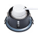 A2869PL-1BK Светильник потолочный встраиваемый HELM для MR16 Ø85x44мм черный IP44 монтаж Ø80мм