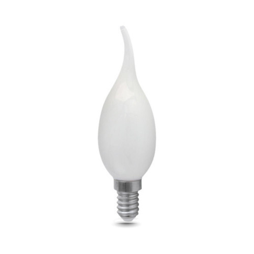 104201205 Лампа Gauss LED Filament Свеча на ветру OPAL E14 5W 450lm 4100К 1/10/50