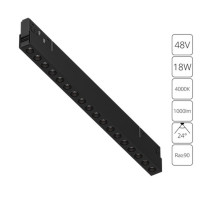 A5725PL-1BK СВЕТИЛЬНИК ПОТОЛОЧНЫЙ EXPERT 48В 18Вт 1000Лм 4000К 90+ 24°