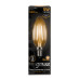 103801105 Лампа Gauss LED Filament Свеча E14 5W 420lm 2700К 1/10/50