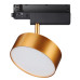 358760 PORT NT21 100 матовое золото Трехфазный трековый светодиодный светильник IP20 LED 24W 4000K 2100Лм 100-265V PROMETA