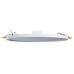 A7975PL-1WH  Светильник потолочный встраиваемый светодиодный MESURA Ø175x20мм IP20 монтаж Ø50-160мм 14Вт 1000Лм 6500К 70+ 110°