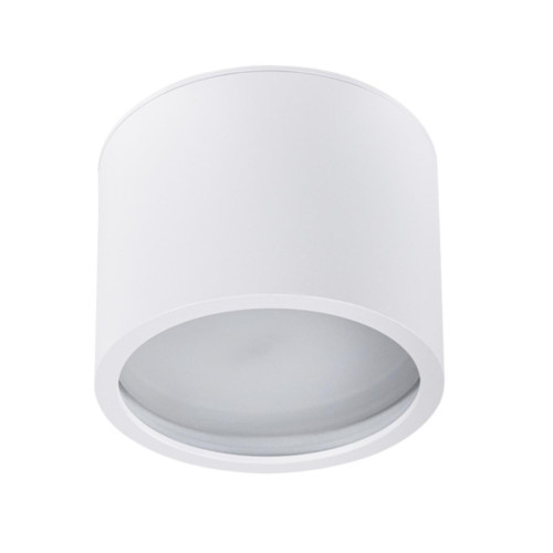 A5543PL-1WH Светильник потолочный накладной INTERCRUS для GX53 Ø80x60мм белый IP44