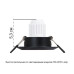 A2762PL-1BK Светильник потолочный встраиваемый MIRA MINI для MR11 Ø76x23мм черный IP20 монтаж Ø60мм