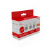 53216T Лампа Gauss LED Elementary Шар 6W E27 2700K 1/40 (3 лампы в упаковке)