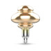 162802008 Лампа Gauss Filament BD160 8W 330lm 2400К Е27 gray flexible LED 1/6