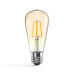 102802006 Лампа Gauss LED Filament ST64 E27 6W Golden 550lm 2400К 1/10/40