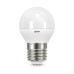 105102107 Лампа Gauss LED Шар E27 6.5W 520lm 3000K 1/10/50