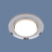 Встраиваемый точечный светильник с LED подсветкой 3033 GX53 CL/SL прозрачный/серебро