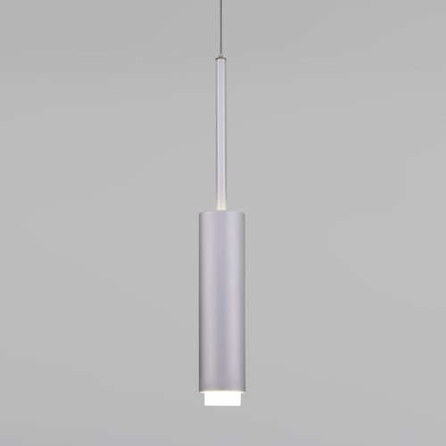 Подвесной светодиодный светильник 50203/1 LED матовое серебро