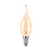 104801805 Лампа Gauss LED Filament Свеча на ветру E14 5W 420lm 4100K Golden 1/10/50