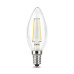 103801109 Лампа Gauss LED Filament Свеча E14 9W 680lm 2700К 1/10/50