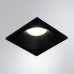 A2868PL-1BK Светильник потолочный встраиваемый HELM для MR16 85x85×44мм черный IP44 монтаж Ø80мм