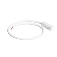 A740133N коннектор для ввода питания для шинопровода (трека) LINEA и OPTIMA 0,5м, белый