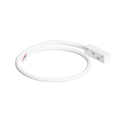 A740133N коннектор для ввода питания для шинопровода (трека) LINEA и OPTIMA 0,5м, белый