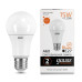 23215 Лампа Gauss LED Elementary A60 15W E27 1320lm 3000K 1/10/50